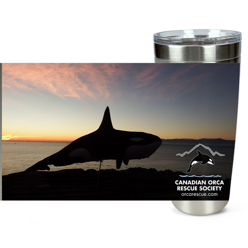 Sunrise Orca tumbler