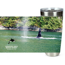 Load image into Gallery viewer, Campbell River orca tumbler