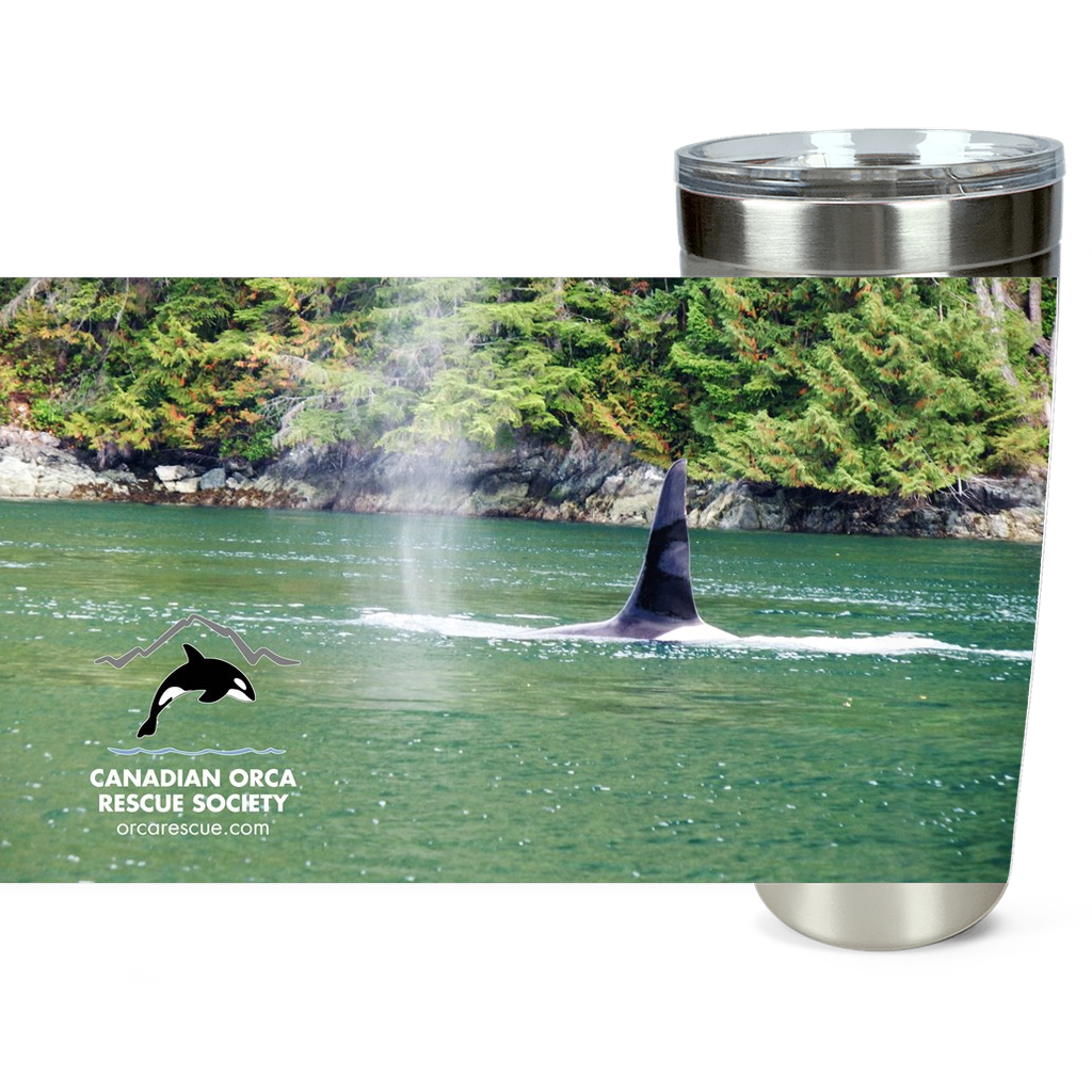 Campbell River orca tumbler