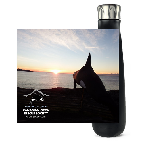 Salish Sea Sunrise Water Bottle