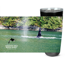 Load image into Gallery viewer, Campbell River orca tumbler