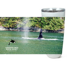 Load image into Gallery viewer, Campbell River orca tumbler