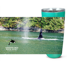 Load image into Gallery viewer, Campbell River orca tumbler